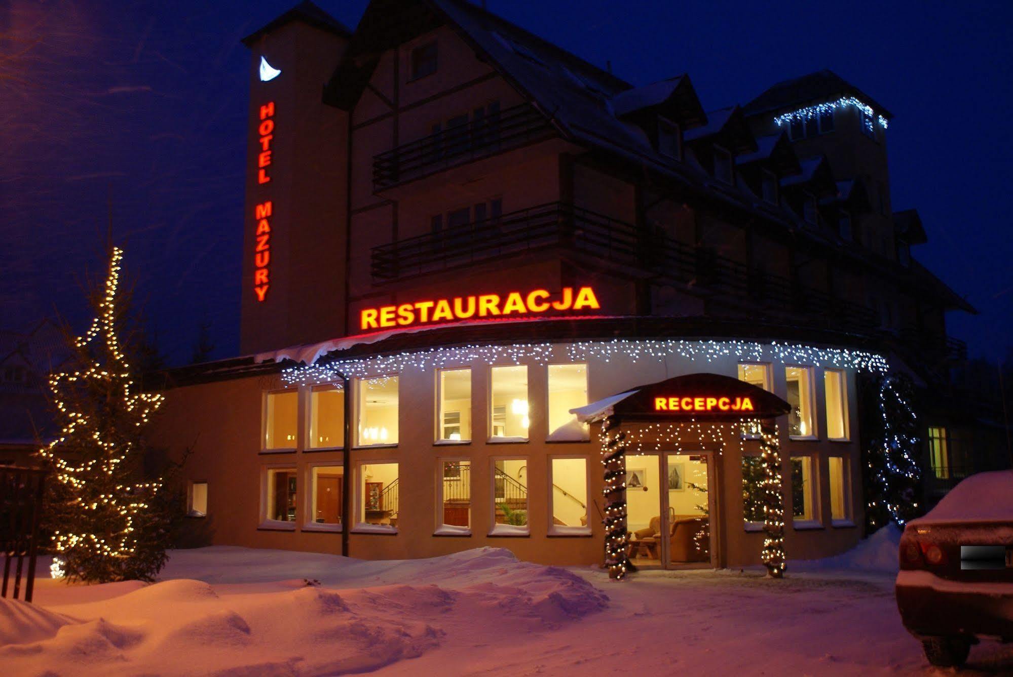 Hotel Mazury กีจิซโก ภายนอก รูปภาพ
